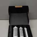 K&K 3 in 1 Thermal Brush Set, Ceramic Hot Brush, Fast Heating Curling Wand for Short, Medium & Long Hair, 5 Temperature Adjustment, Dual Voltage