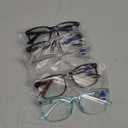 CCVOO Reading Glasses for Women/Men, Eyeglasses, Blue Light Readers for Women/Men, Computer Eye Glasses, Cheaters (*C1 Mix), +1.5