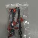 Vgoohobby Metal Front & Rear Portal Axle Set Upgrades Parts Compatible with WPL C14 C24 C34 C44 B14 B24 1/16 RC Car (Black)