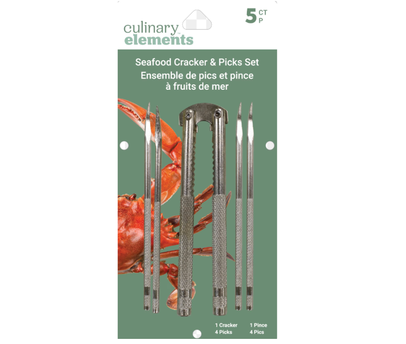 Seafood Cracker And Picks Set, 2 Pack