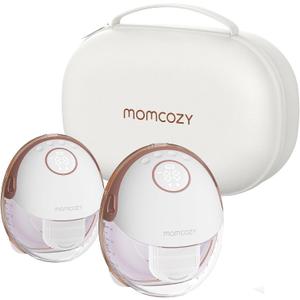 Momcozy Breast Pump Hands Free Mobile Style, Leak-Proof, Quiet & Comfortable for On-The-Go Pumping
