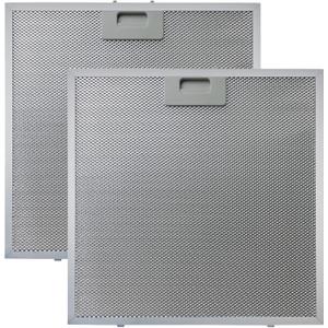 WB02X27207 Range Hood Grease Filters For GE Range Hood, 2 Pcs Aluminum Mesh Filter JVX5300BJ1TS JVX5300DJ1BB JVX5300DJ1WW, Replace 4463981 PS11771771 EAP11771771, 13.77 x 13.77 x 0.39 Inches
