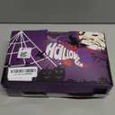 Halloween Decorations Outdoor Spider Web Lights,16.4Ft 220 LED Lighted Spider Web Light up with 8 Modes Waterproof Timer for Yard House Halloween Outdoor Decor Purple Spiderweb