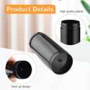15 Pcs 60ml/2oz Plastic Deodorant Containers Empty Filling Stick Tube Deodorant Bottles for DIY Cosmetic Lotion Bar Sunscreen Lip Balm Crayon - Black