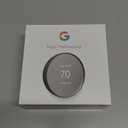 Google Nest Thermostat - Smart Thermostat for Home - Programmable Wifi Thermostat - Charcoal