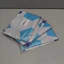 4 x 6 Pack 22 Inch Blue Soccer Balloons Giant 4D Mylar Football Balloons Helium Foil Blue Soccer Balloons for Birthday Party Sports Themed World Cup Party Decorations