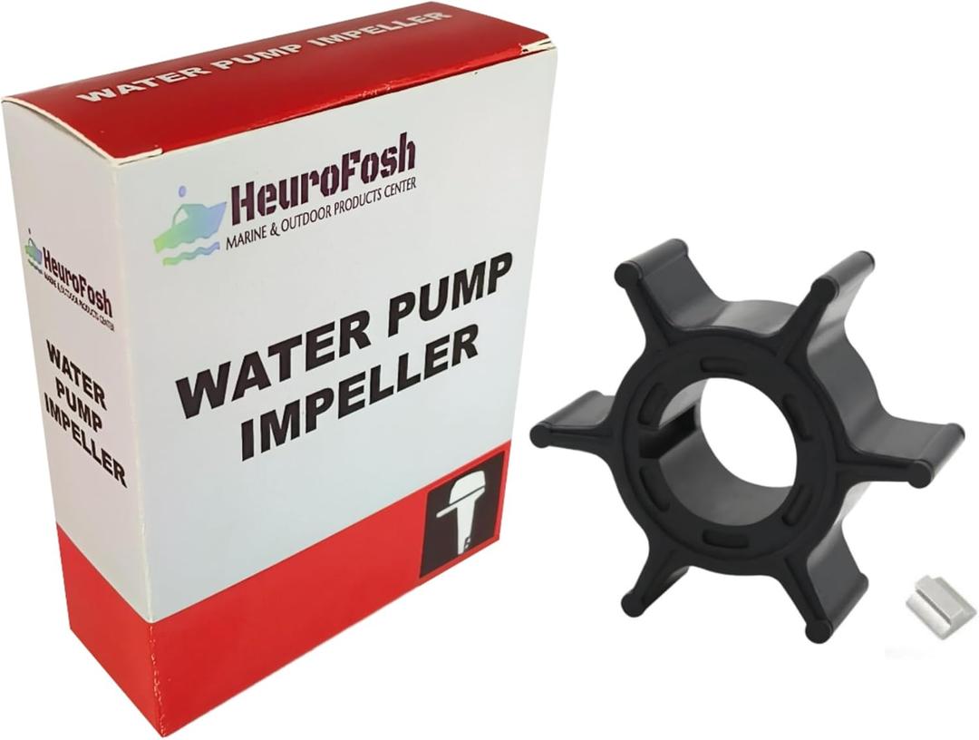 19210ZW9A31 Water Pump Impeller with Key 90752-ZW9-A30 for Honda 4-Stroke Outboard 8 9.9 15 20 HP Motors Sierra 18-32455