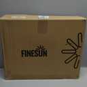 FINESUN Rolling Bag with Detachable Dolly Multifunctional Rolling Briefcase Wheeled Bag for Work, Teaching, Office, Craft, Grey