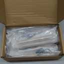 10 Pack 5 Inch Cabinet Pulls Champagne Bronze Kitchen Handles Zinc Alloy Drawer Pulls Solid Cabinet Hardware (5'' Hole Center(128mm))