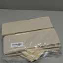 DIMJ Drawer Organizer Clothes, 12 Pack Dresser Organizer, Foldable Closet Organizers and Storage, Fabric Dresser Bins, Drawer Dividers for Nursery, Baby Clothes, Underwears, Sock (Beige)