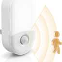 L LOHAS LED Motion Sensor Night Light, 2Pack, Motion Activated Night Light, Night Lights Plug into Wall Motion Sensor, 3000K Warm White, Adjustable Brightness 30/60LM, for Kids Adults Bathroom Bedroom