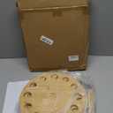 Fishing Rod Holders for Garage 360 Degree Rotating Fishing Pole Rack, Floor Stand Holds up to 12 Rods Bamboo Wood Fishing Gear Equipment Storage Organizer, Fishing Gifts for Men