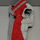 AOFITEE Dog Coat, Warm Dog Jacket, Reflective Winter Coats for Medium Dogs, Turtleneck Dogs Winter Jacket with Harness Built in, Waterproof Windproof Pet Fleece Vest Puffer Jacket, Christmas Red M