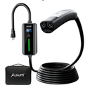 Alxum 16A Tesla Mobile Charger - Level 1 EV Charger for Tesla 110V Charger Compatible with All Models Y/3/S/X Cybertruck 16.4FT Tesla Wall Connector with NEMA 5-15 Plug