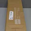 Orthopedic Dog House - Outdoor Waterproof Dog Shelter w/Porch - Indoor Pet House w/Egg-Crate Foam - Cooling - Machine Washable - Ideal for Small Breeds & Fits 24-Inch Crate - 23"x16" (Black)