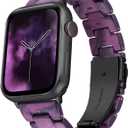 BINLUN Compatible with Apple Watch Bands 38mm 40mm 41mm 42mm 44mm 45mm 46mm 49mm for Women Men Lightweight Resin Watch Straps Compatible with iWatch Series 11/10/9/8/7/6/5/4/3/2/1/Ultra3 2 1/SE3 2 1