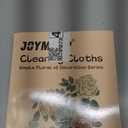 JOYMOOP 6 Pack Dishcloths for Kitchen, Reusable Paper Towels Washable, Absorbent Non-Scratch Dish Cloths for Washing Dishes, Quick-Drying Cleaning Rags for Cookware and Household, 6.77.9 Inch (Medium, Simple Floral)
