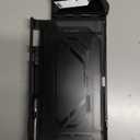 i-Blason Dockable for Nintendo Switch 2 Case with Stand [Game Card Storage] [All-in-One Grip Case] [Convenient Foldable Joycon Holder] Comfortable Ergonomic Grip Protective Cover for Switch 2, Black