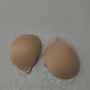 MITALOO Adhesive Bra Invisible Sticky Strapless Push up Backless Reusable Silicone Covering Nipple Bras (Light Fair, Cup Size: A)