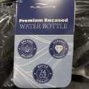 FUELMATE  2 Liter Water Bottles - Half Gallon Water Bottle BPA Free - Ideal for Gym, Big Water Jug, Reusable Sports Bottle with Measurements Marked Drink Container (2.2L 74oz Matte Black Water Jugs)