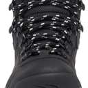 Columbia Women's Discontinued Newton Ridge Plus Hiking Boot (5, Black/Chalk)