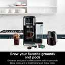 Ninja | Drip Coffee Maker | DualBrew Pro Hot & Iced Coffee Machine | Use with K-Cup Coffee Pods | 3 Brew Styles (Classic, Rich, & Iced) | 60oz Removable Reservoir & Dishwasher Safe | Black | CFP101