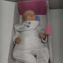 Reborn Toddler Baby Dolls Boy Awake Pickle 24 Inch Realistic Baby Doll Soft Cloth Body Life Like Baby Dolls That Look Real Silicone Babies Reborn Toddler Doll