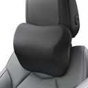 Memory Foam Car Neck Pillow Provides Comfortable Cervical Support for Driving, Working and Traveling. The headrest Conforms to The Body's Curves and relieves Neck Fatigue.