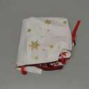 Christmas Tree Skirt 36Inches Christmas Gingerbread Sweet Candy Lollipop Xmas Tree Skirt Mat for New Year Holiday Christmas Party Red Gold Decorations (Red, 36in)