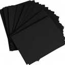 Large Black Construction Paper 18x24 Craft Paper for Drawing Poster DIY Art Project Medium Weight 100 Sheets