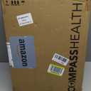 Carex Toilet Seat Riser, Elongated Raised Toilet Seat Adds 3.5 inches to Toilet Height, for Assistance Bending or Sitting, 300 Pound Weight Capacity Toilet Riser