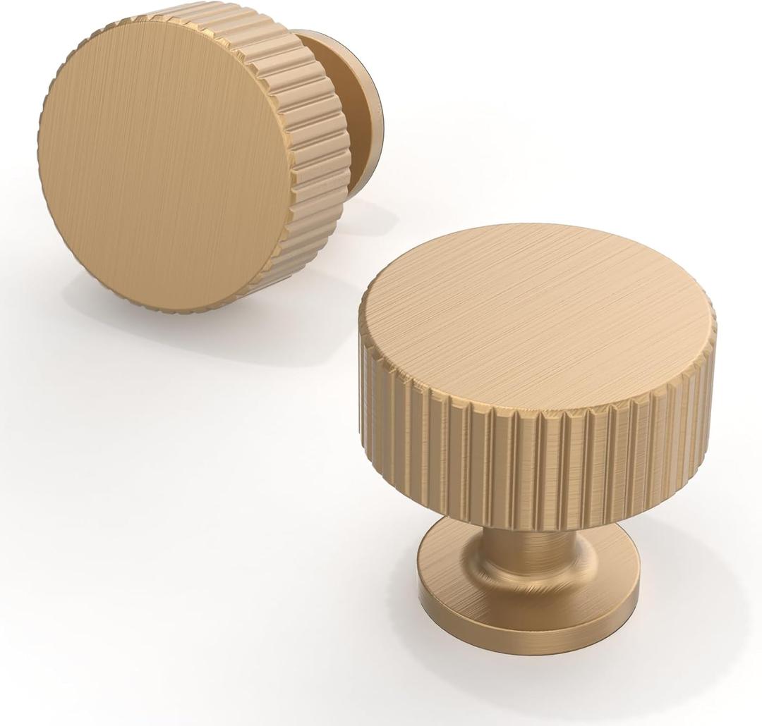 10 Pack Champagne Bronze Kitchen Cabinet Knobs Cabinet Pulls Drawer Knobs Cabinet Hardware Zinc Knobs for Dresser Drawers