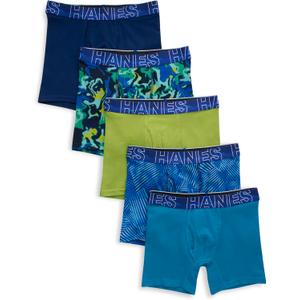 Hanes Boys' Versatile (Large, Multicolor)