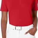 Cutter & Buck Women's Short Sleeve Virtue Eco Pique Recycled Polo Shirt (Cardinal Red)