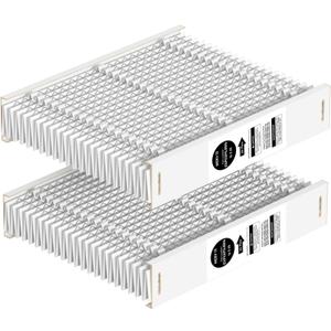 EXPXXFIL0016 16x25x5 MERV-13 Expandable Air Media Filter Replacement Compatible with Carrier EXPCCFIL0016 and Bryant EXPBBFIL0016 EZ-FLEX heating and cooling system, 2 Pack