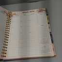 Planner 2026-2027, 18 Months Weekly and Monthly Daily Planner from January 2026 - June 2027, 8.5" x 11" A4 Large Hardcover Agenda Organizer Book 2026 with Tabs, Spiral Yearly Calendar Planners for School Work Home, Colorful Feather