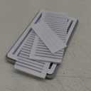 New Upgrade Bread Slicer for Homemade Bread, Bread Slicing Guide Adjustable Width, Foldable and Compact Cutting Guide with Crumb Tray, Suitability for Homemade Bread, Bagels, Cakes White