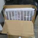 Cumbor 36" Extra Tall Baby Gate for Dogs and Kids with Wide 2-Way Door, 29.7"- 46" Width, and Auto Close Personal Safety for Babies and Pets, Fits Doorways, Stairs, and Entryways, White