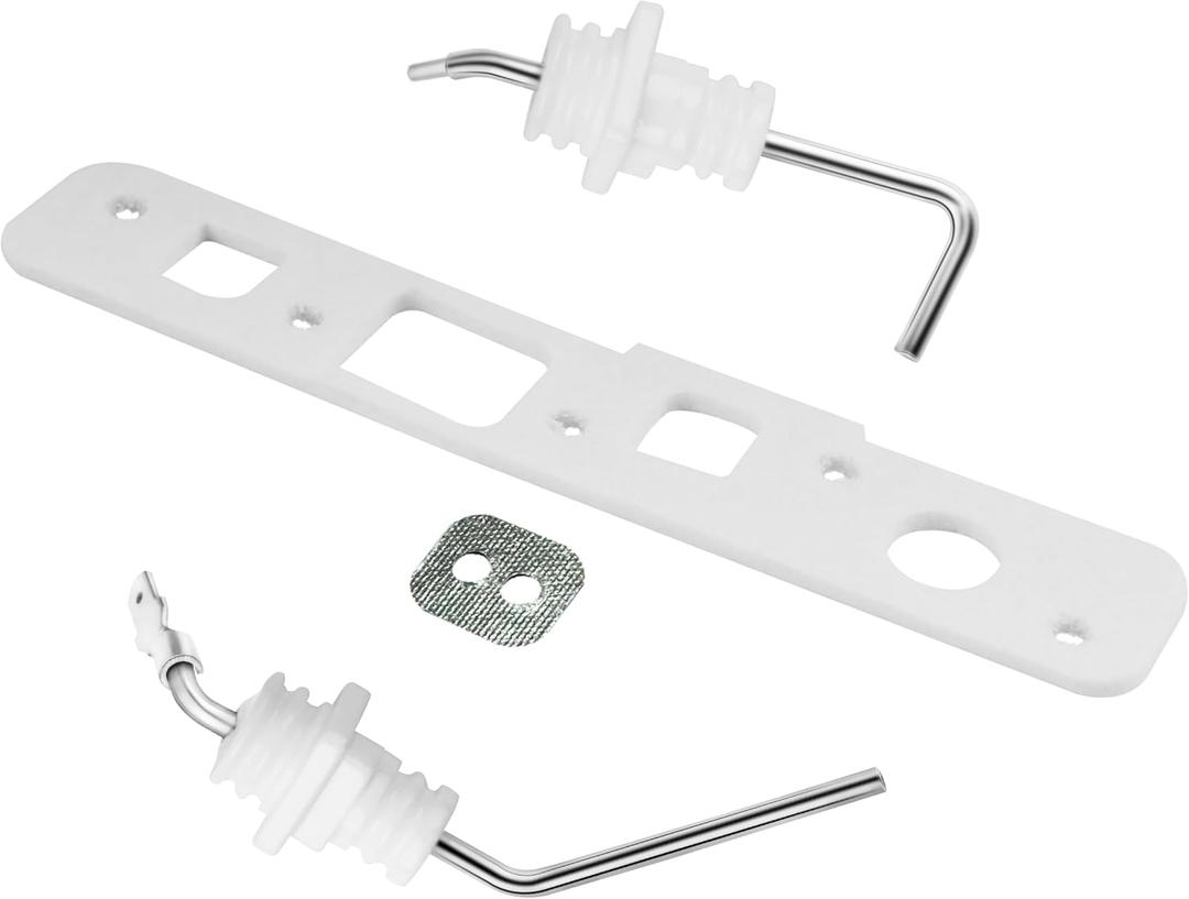 104000249 Flame Rod Electrode Kit Replacement Parts Fit for Rinnai Tankless Water Heaters