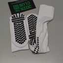 LUX Anti Slip Soccer Knee Socks,Non Slip Football/Basketball/Hockey Sports Grip Socks
