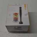 Toastmaster Immersion Hand Blender Mixer Black