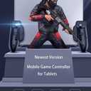 Game Controller for iPad PUBG Mobile Game Controller Cellphone Trigger Switches for PUBG/Knives Out Gaming Controller Shooter L1R1 Trigger Fire Button Aim Key Gamepad for Tablet/Android/iOS/iPhone