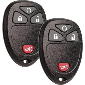 Keyless Entry Remote Control Key Fob Replacement Fits Chevy Silverado Avalanche Equinox Express Traverse GMC Yukon Sierra 1500 2500 3500 HD Acadia 2007 2008 2009 2010 2011 2012 2013 OUC60270