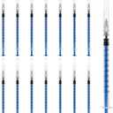 100 Pack 1ml/cc Lab Syringes with 27Ga 1/2 Inch(13mm) Needle, Disposable Individually Wrapped for Scientific Labs, Feeding Small Animals, Dispensing, Applicator, Watering