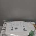 KOHLER 4636-RL-0 Cachet ReadyLatch Elongated Toilet Seat Slow Close, Soft Close Toilet Seat Quiet Lid, Contoured Grip-Tight Bumpers Installation Hardware, Apartment Essentials, White