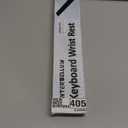 Ergonomic Memory Foam Keyboard Wrist Rest Pad, Extra-Wide Black, Soft Non-Slip Arm Cushion for Computer, Laptop & Desk | Pain Relief & Typing Comfort for Office & Gaming Use