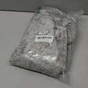 Pack of 2 Light Gray Decorative Throw Pillow Covers 12x20 Cozy Soft Chenille Accent Vintage Rectangular Lumbar Couch Pillow Covers for Home Decor Bed Sofa Living Room