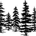 Metal Pine Tree Wall Art Metal Tree Decor for Kitchen & Cabin, Exquisite Forest Design Home Dcor, Durable and Rust-Proof23.3 * 16.1inch