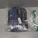 opux Insulated Lunch Box for Men Women Adult, Compact Lunch Bag for Kids Boy Girl Teen, Soft Lunch Cooler Bag for Work School, Leakproof Lunchbox Lunch Pail with Clip-on Buckle, Heather Navy