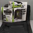 SmartFit Truck Floor Protector, Universal Floor Mats for Trucks, All-Season & Heavy-Duty Mats, Trim to Fit for Full Coverage, Premium Quality and Easy to Clean, Black (3-Piece)
